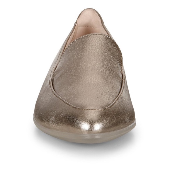 ECCO Shape Pointy Ballerina Womens Metallic Slip On Shoes S - Picture 5 of 14